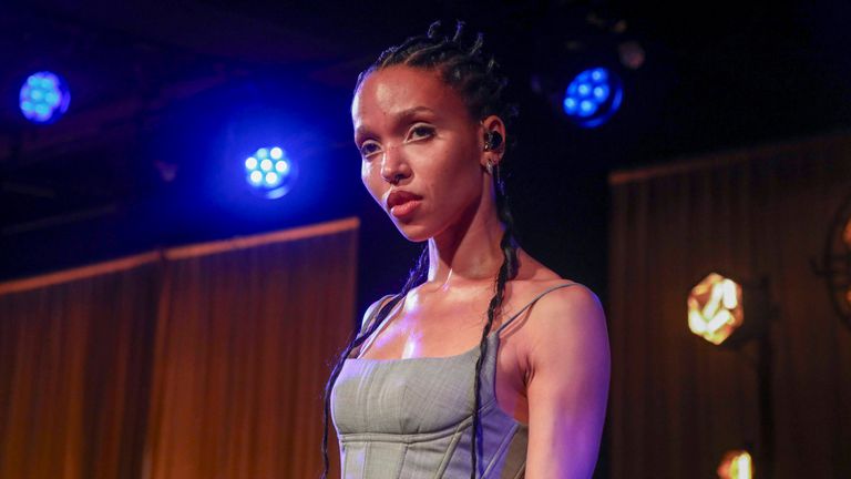 FKA Twigs and PinkPantheress (below) are also nominated. Pics: Andy Kropa/Invision/AP - Scott A Garfitt/Invision/AP