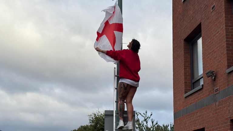 Octavia raises a flag in Lichfield
