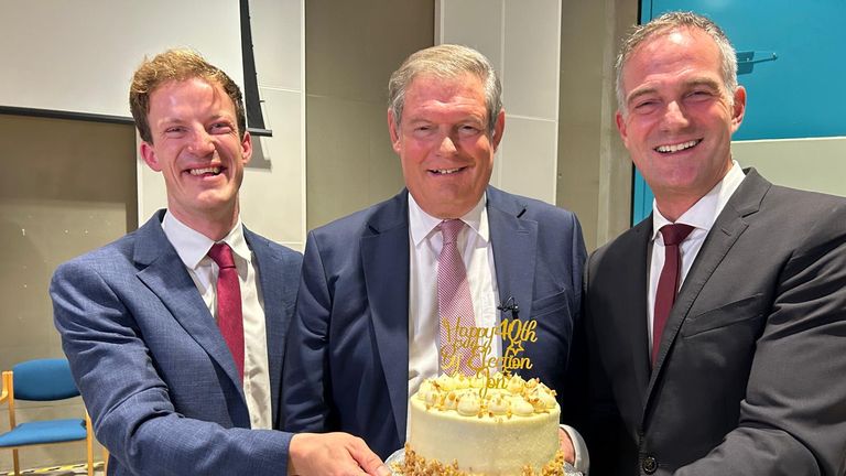Jon Craig celebrated covering his 40th by-election in Mid Bedfordshire in 2023.