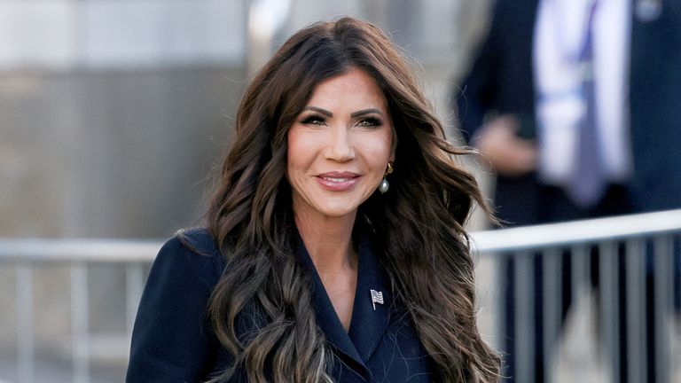 Kristi Noem. Pic: Reuters