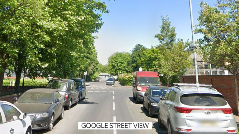 A 15-year-old boy was found with stab wounds in Monton Street