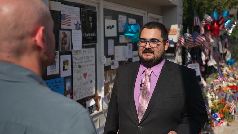 Republican Miguel Muniz claims he has been spat on since the death of Charlie Kirk