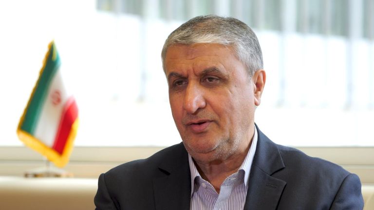 Mohammad Eslami, szef Atomic Energy Organization of Iran