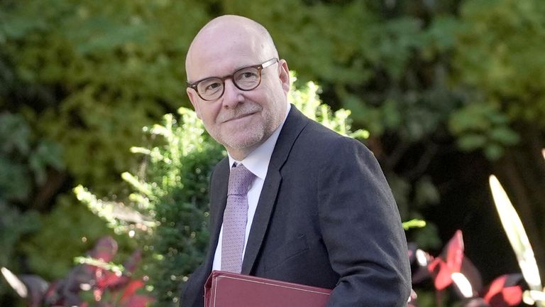 Attorney General Lord Richard Hermer was sent out to defend the decision to Labour MPs on Monday night. Pic: PA