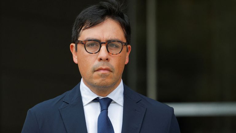 Dr Salvador Plasencia appeared in court in July. Pic: Reuters/Mike Blake