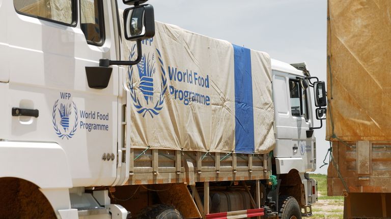 The WFP has struggled to distribute food in Sudan
