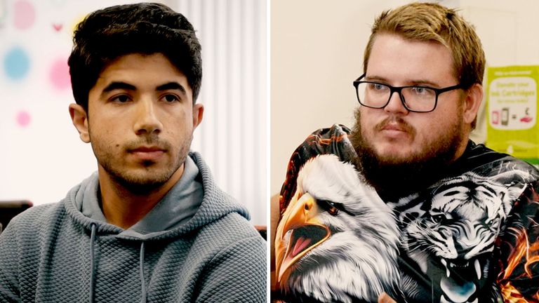 'What did we do wrong?' - Asylum seekers come face-to-face with migrant hotel critics