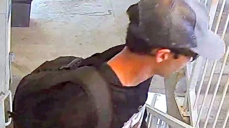 Authorities have released additional images of the attacker. Pic: Utah Public Safety