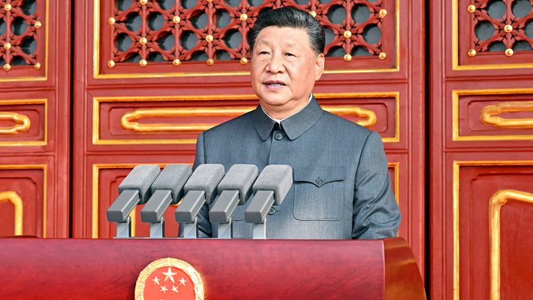 Xi Jinping seems to sense an opportunity to step into a global leadership role, as the US retreats. Pic: Reuters