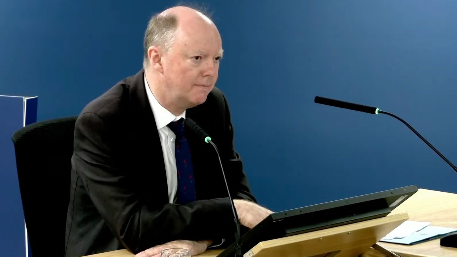 UK Chief Medical Officer Challenges Covid Outdoor Activity Restrictions in Inquiry