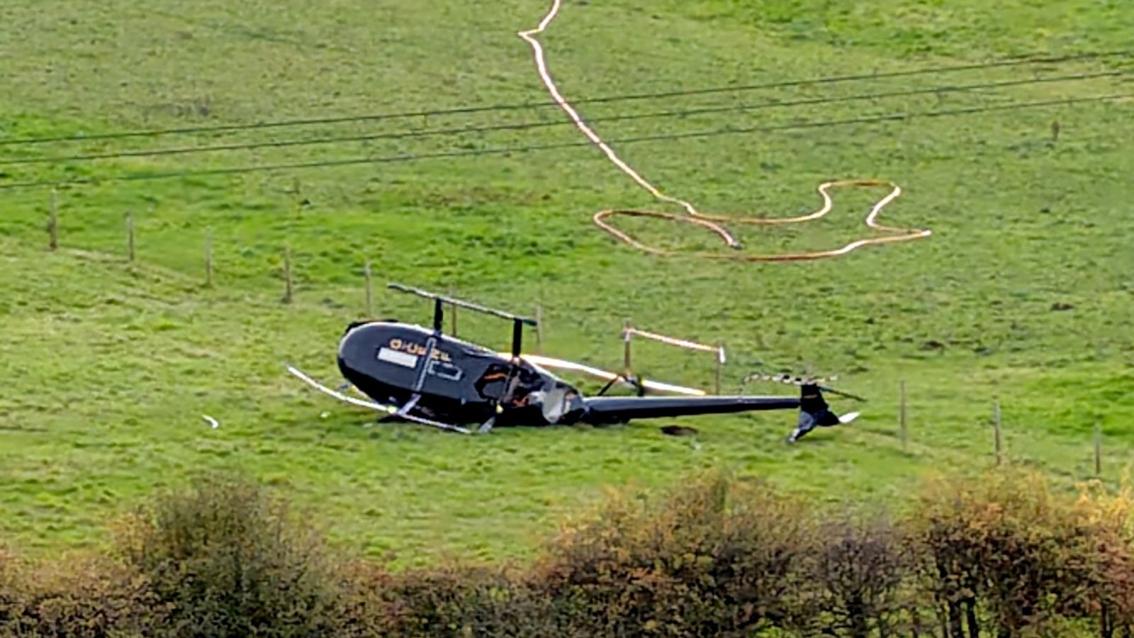 Man dies after helicopter crash near Doncaster Man dies after helicopter crash near Doncaster