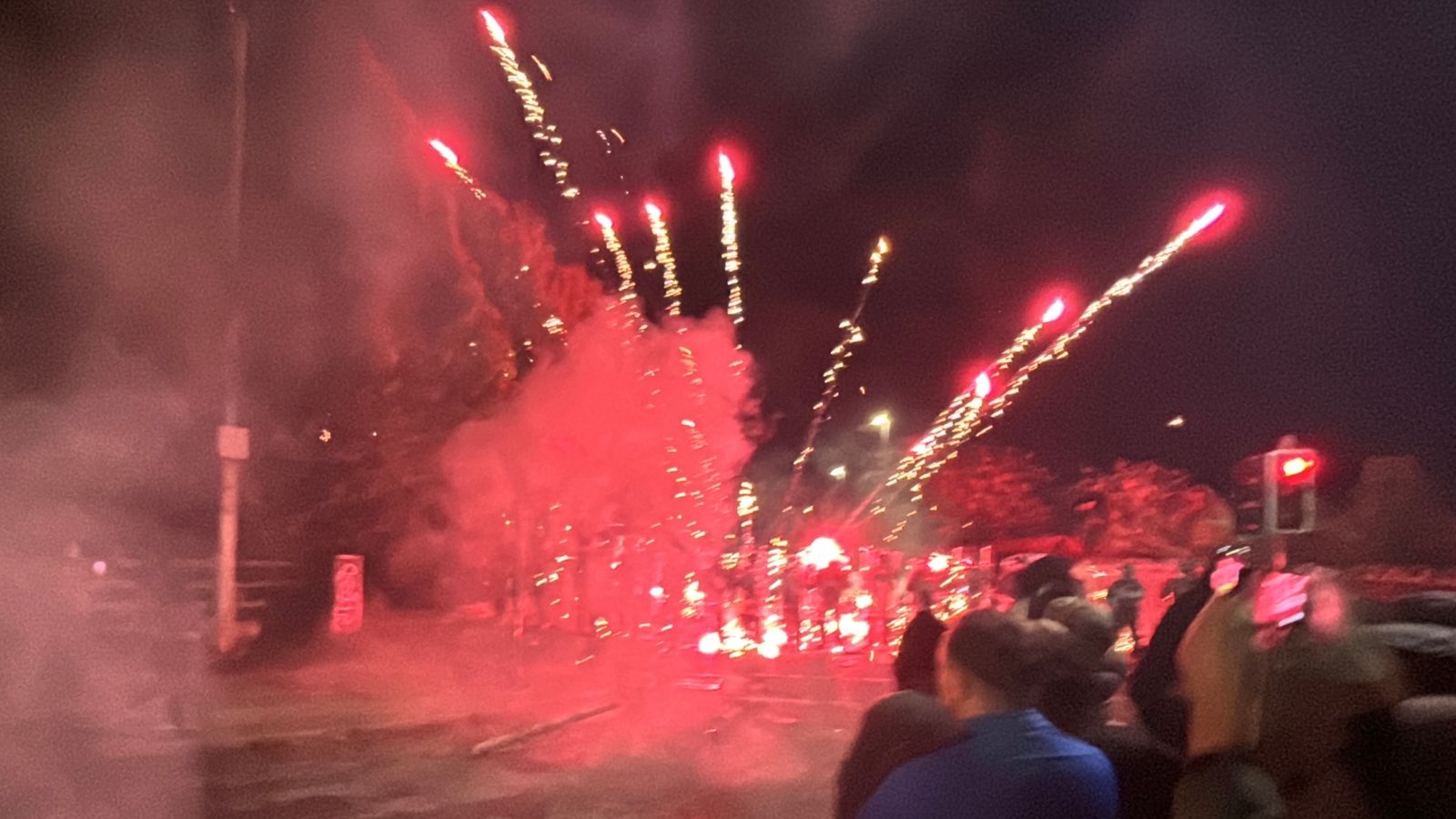 Dublin protests: Prams filled with fireworks as teens - and children as young as seven - clash with police 