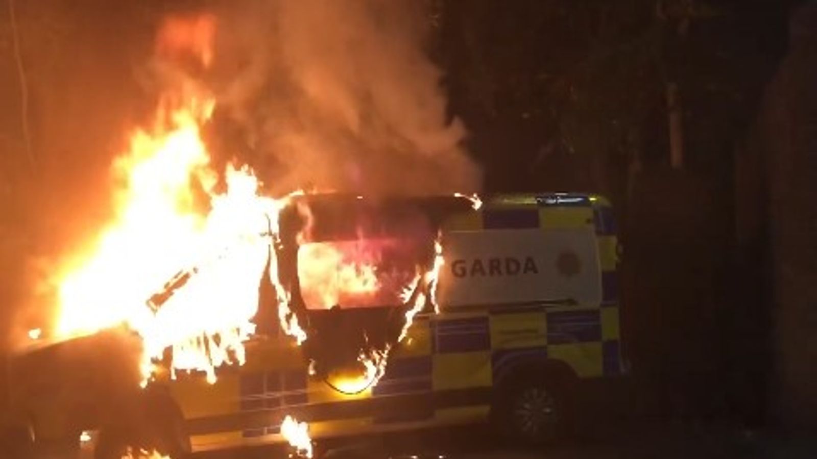 Violent protests at Dublin hotel housing asylum seekers after alleged sexual assault