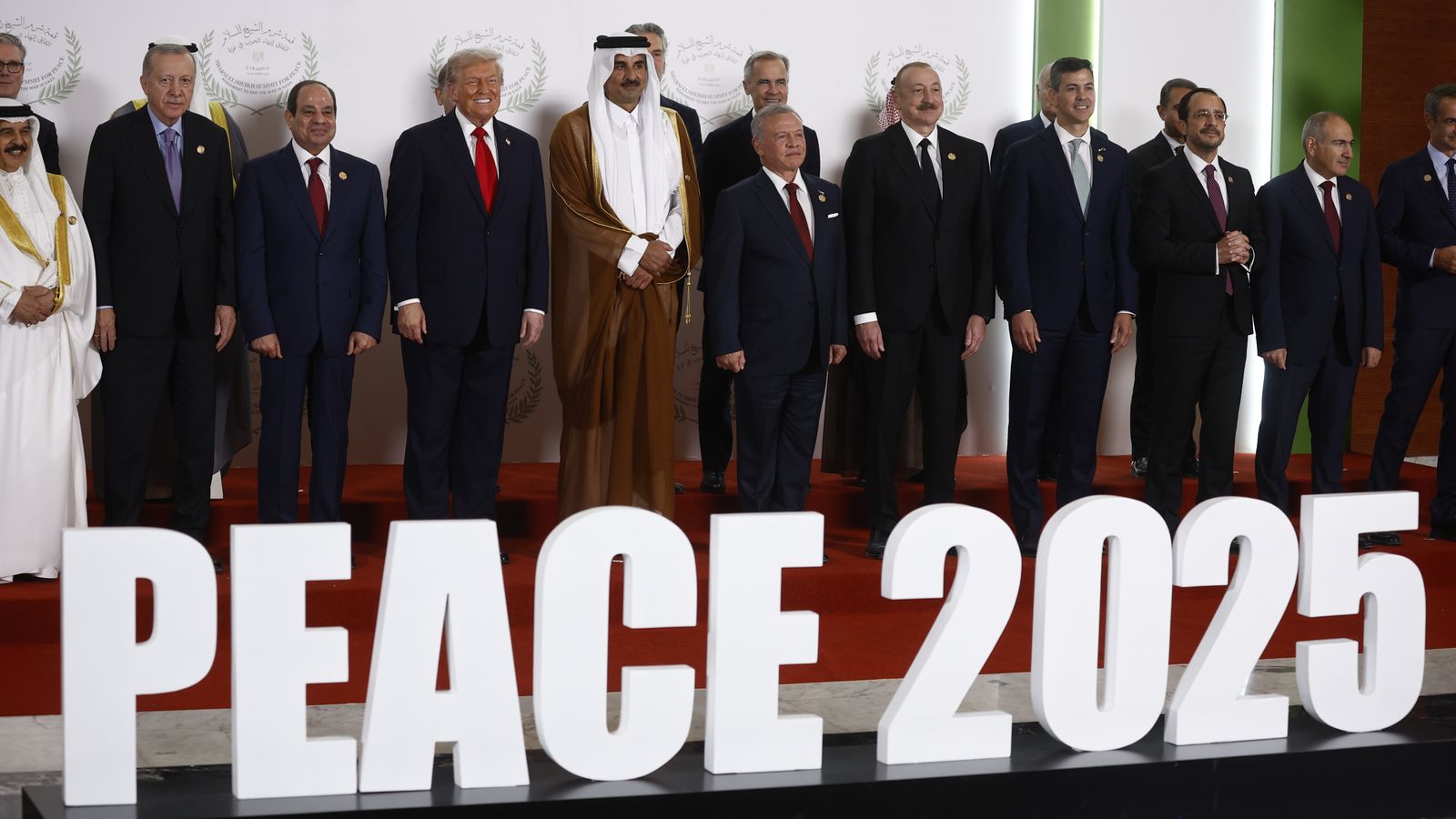 Trump says ‘prayers of millions answered’ as he hails ‘peace in the Middle East’