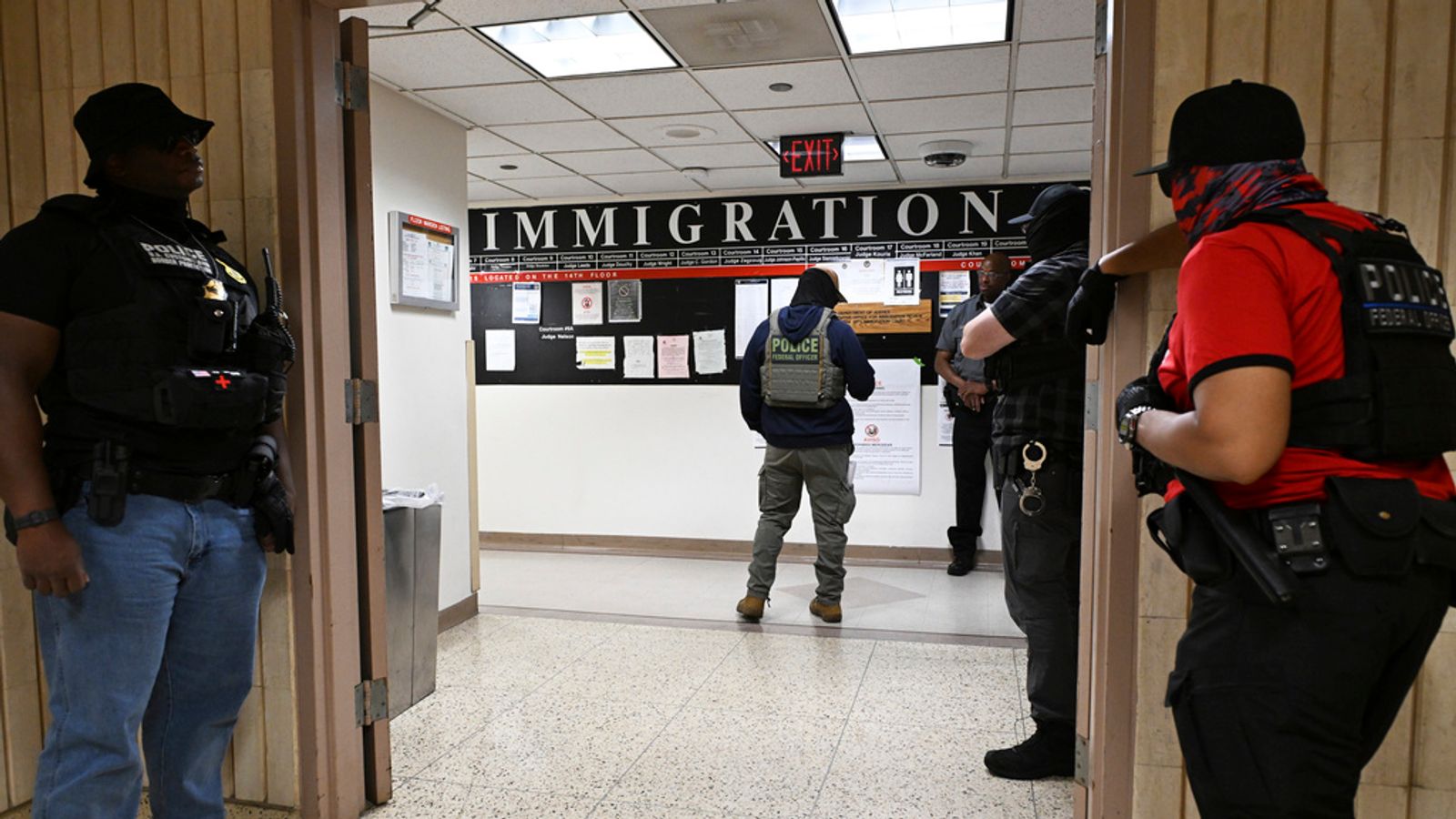 Conservative Party pledges £1.6bn ICE-style 'removals force' to detain and deport illegal migrants