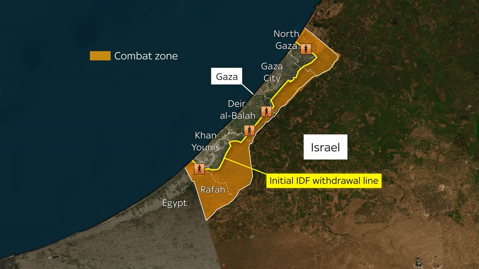 How withdrawal of Israeli troops in Gaza could work – and who could make up peacekeeping force