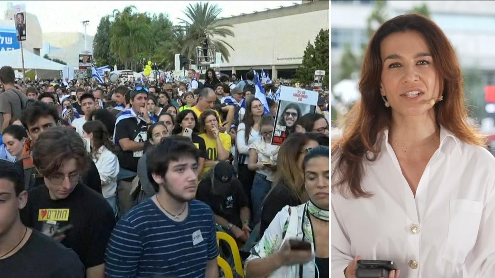 Watch: Yalda Hakim in Hostages Square ahead of latest release – Sky News   news.sky.com