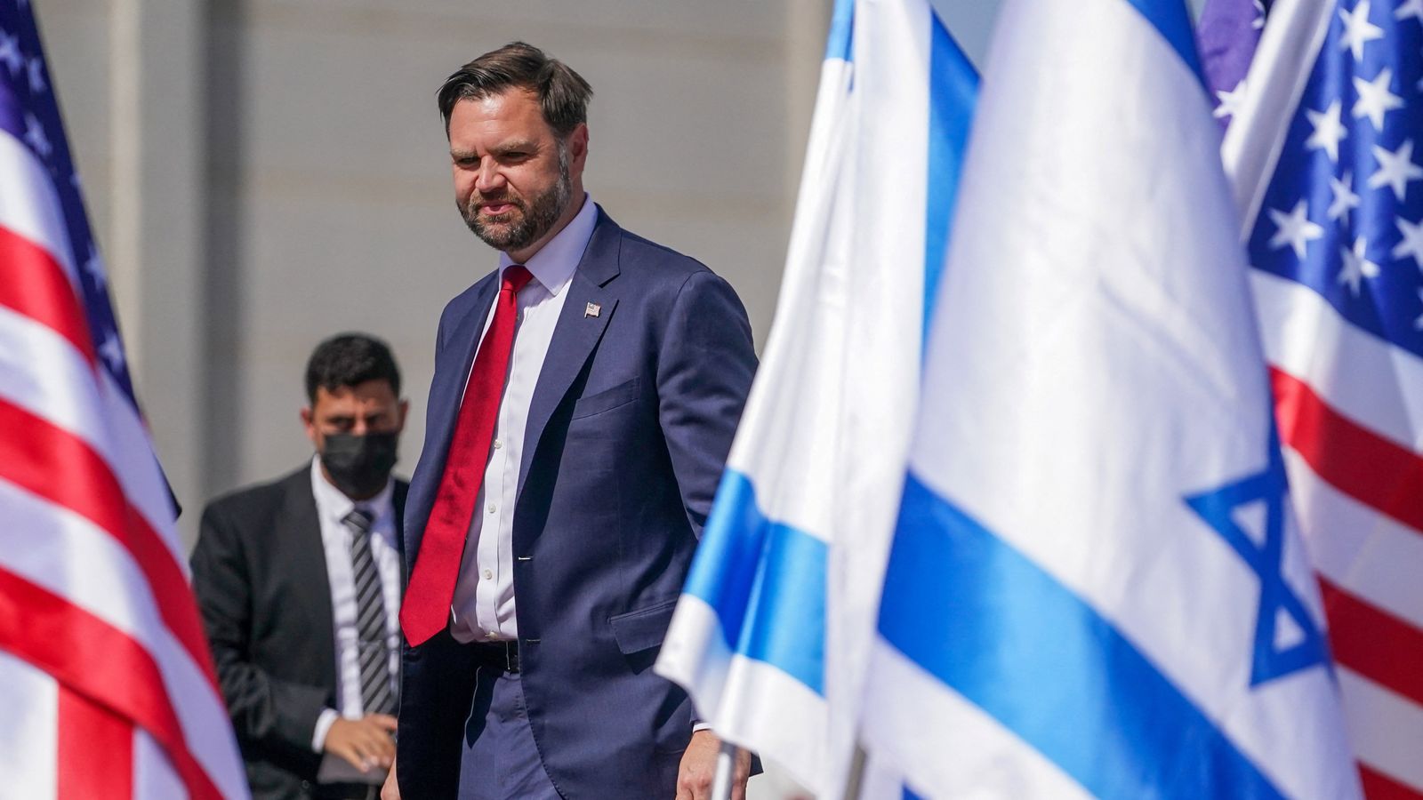 Gaza latest: Vance arrives in Israel – after Trump threat to ‘eradicate’ Hamas ‘if they’re not good’ | World News  news.sky.com