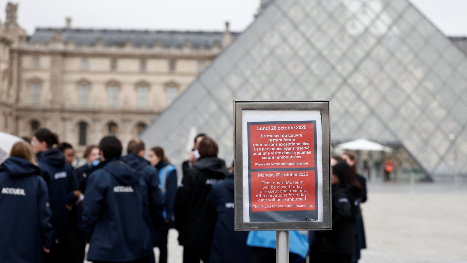 How the Louvre investigation is unfolding – as police face ‘a race against time’