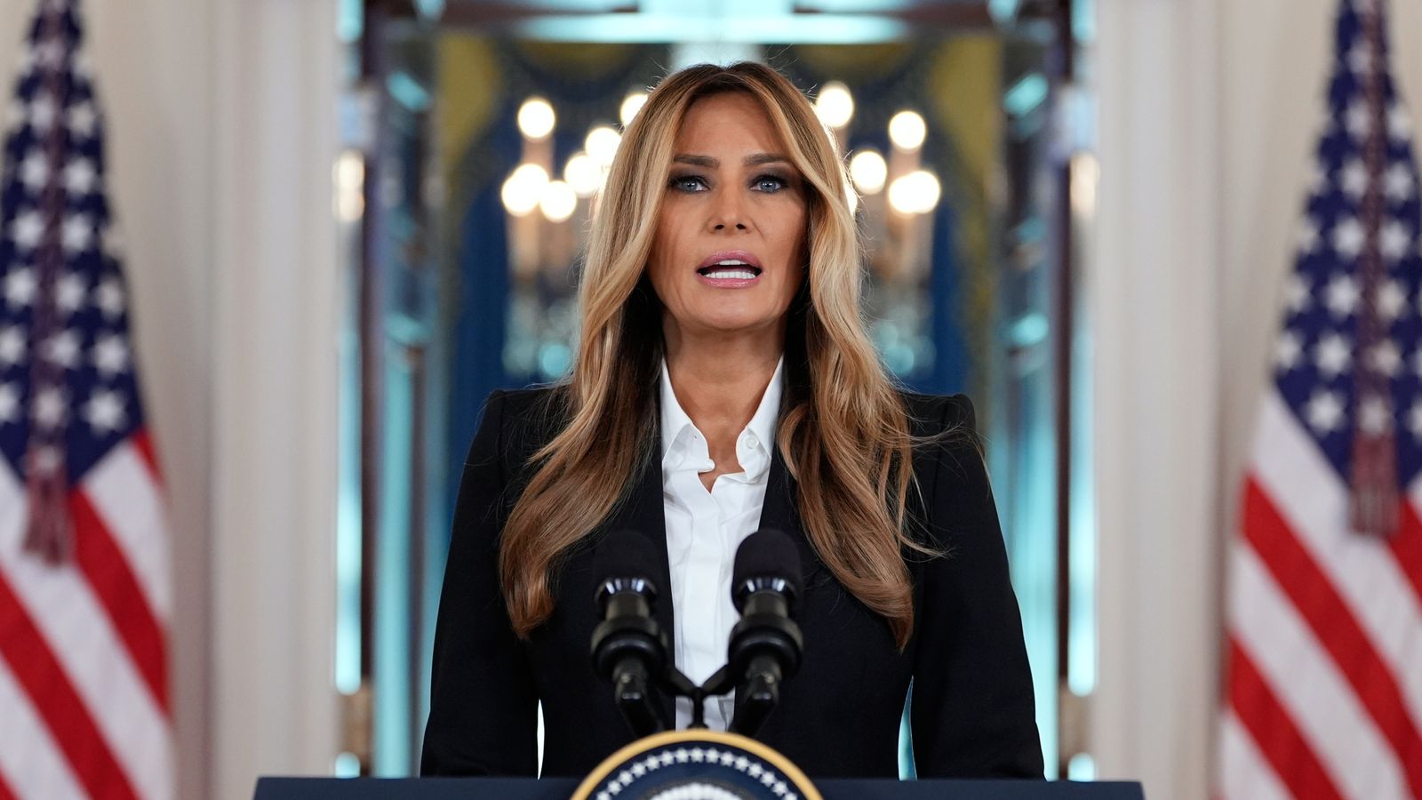 Melania Trump: Eight Ukrainian children have been reunited with families