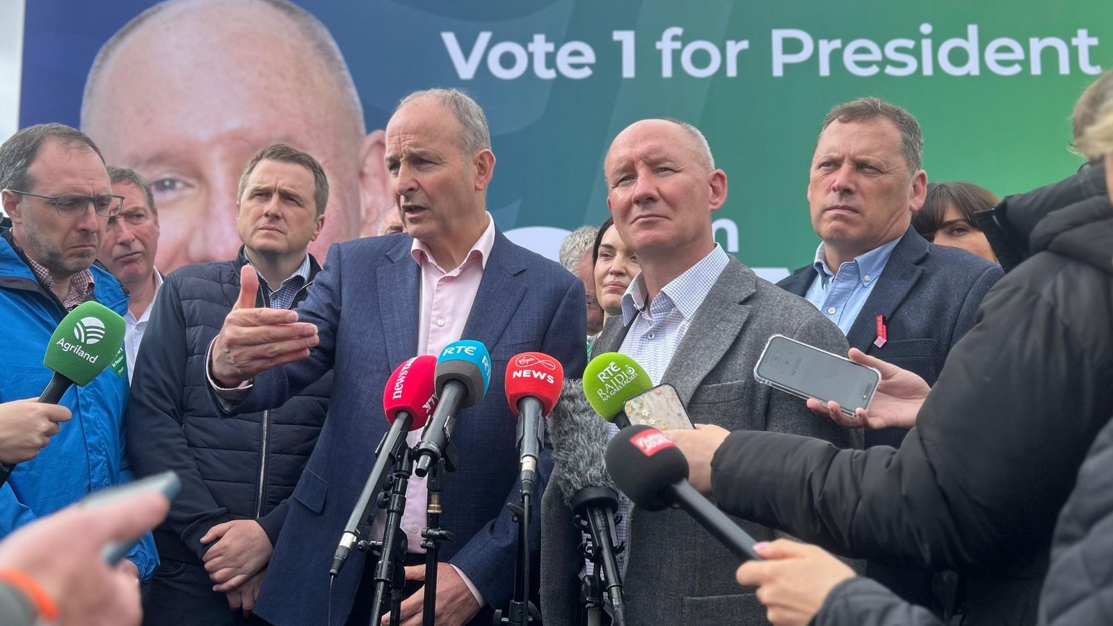 Jim Gavin, Fianna Fail’s candidate in Irish presidential race, quits contest after admitting ‘mistake’