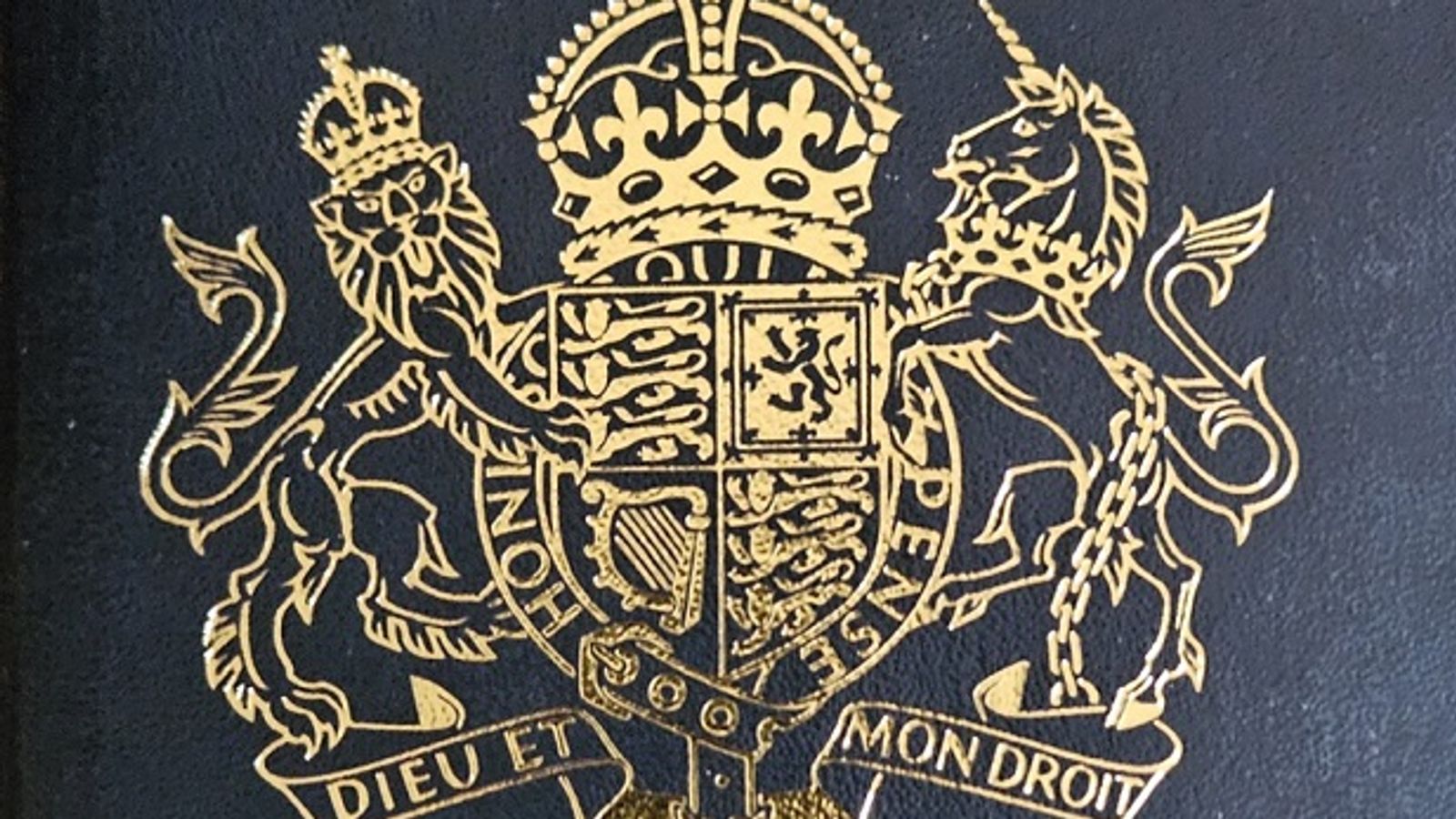 'New era' for British passports as King's coat of arms appears on cover 