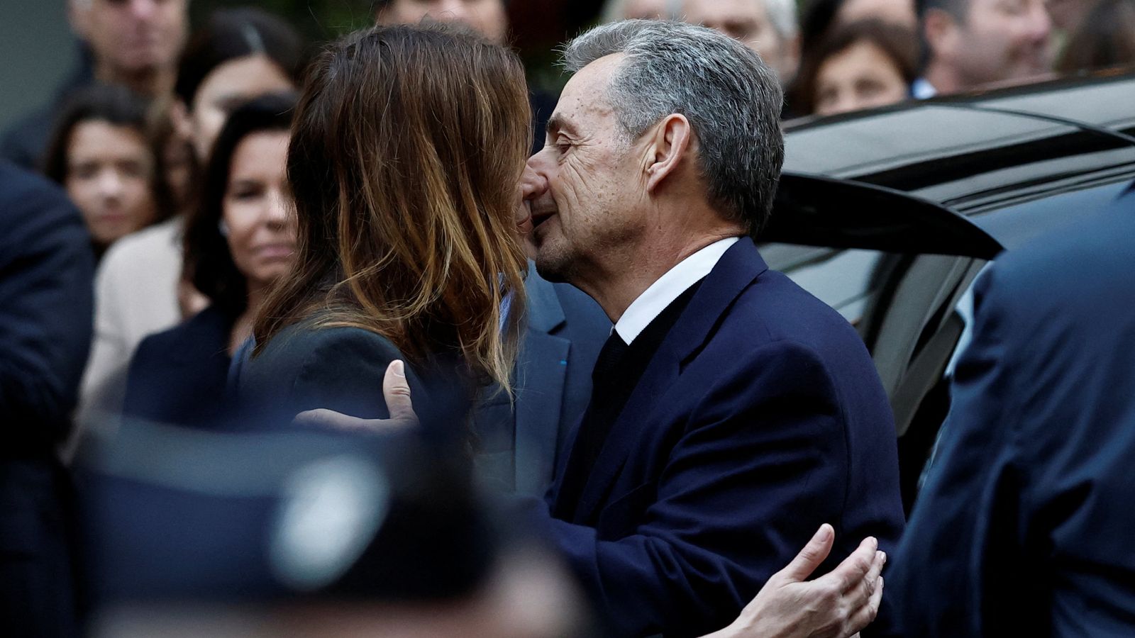 Ex-French president Nicolas Sarkozy enters prison for five-year sentence