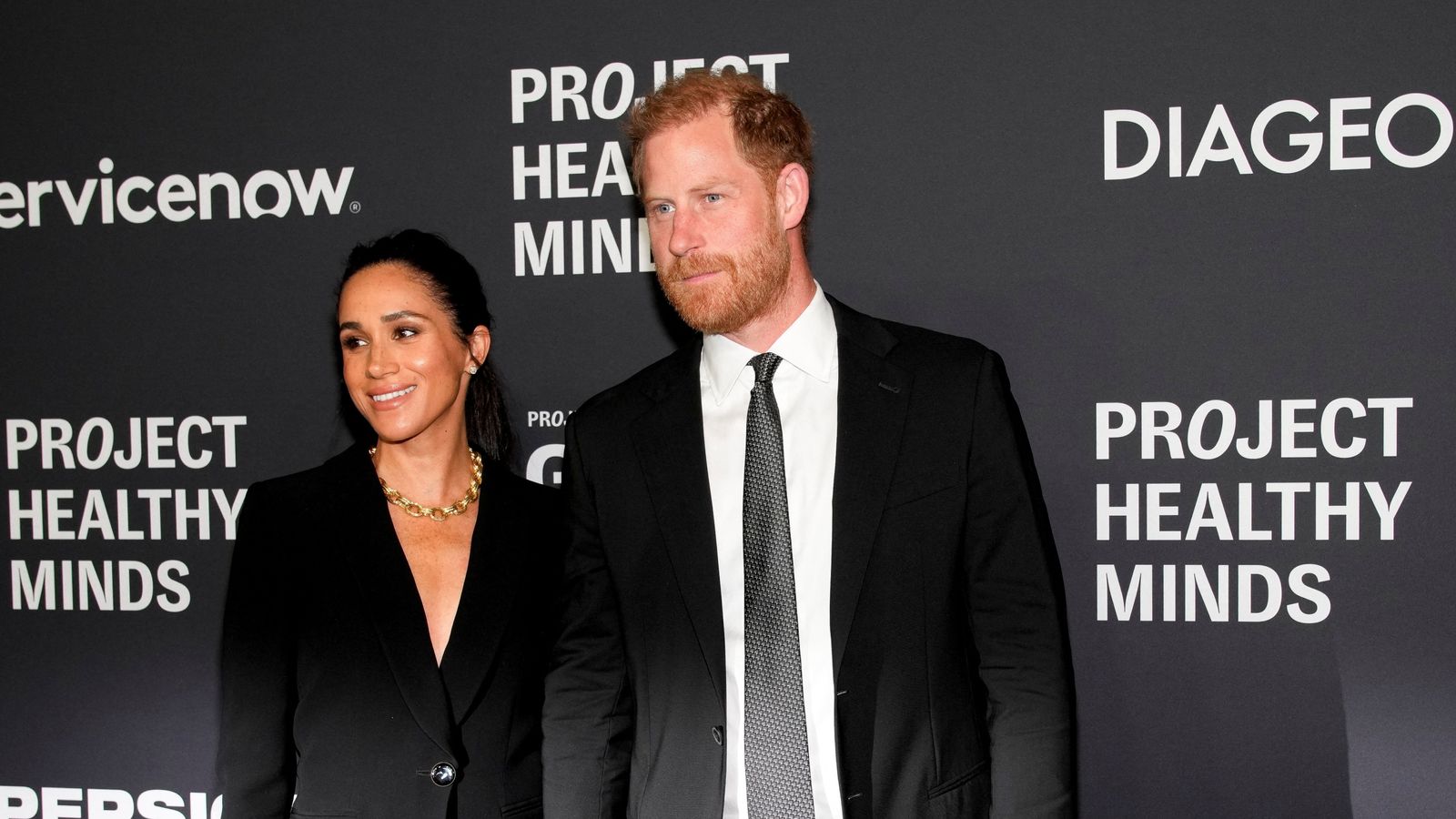 Prince Harry and Meghan named Humanitarians of the Year