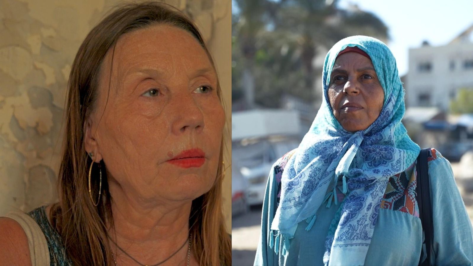 October 7: Two lives torn apart by day that changed everything