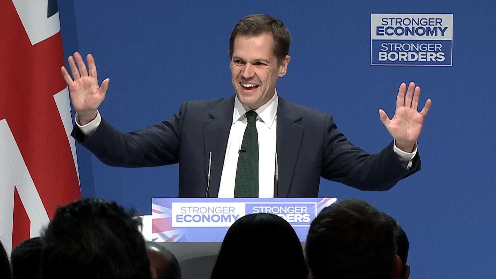 Jaunty Jenrick: a leader's speech in all but name