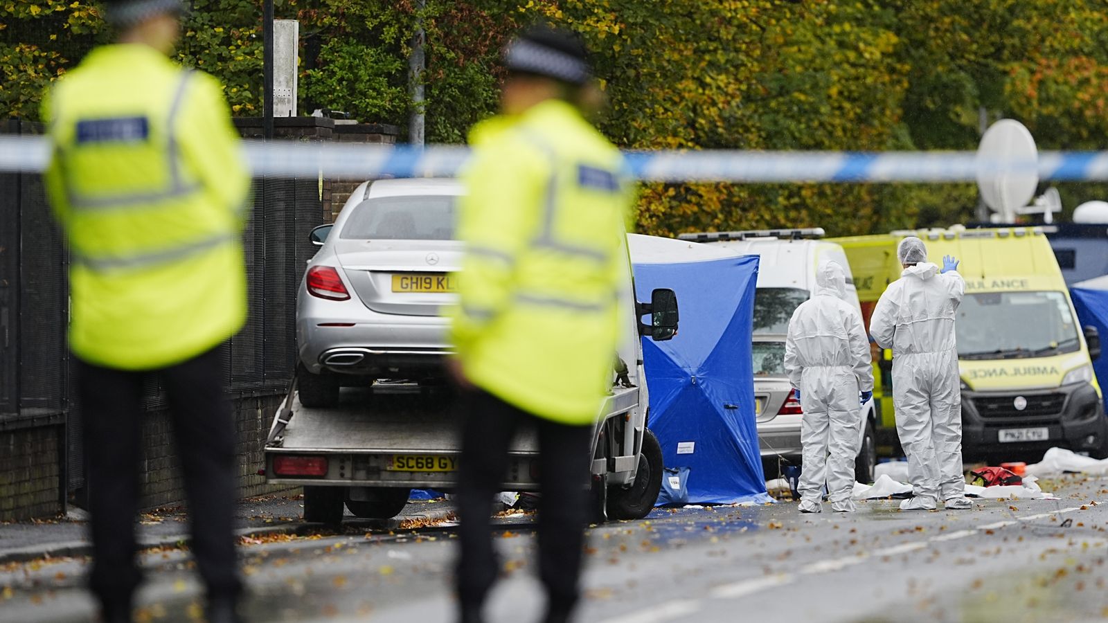 Police given extra time to question four arrested over Manchester synagogue terror attack