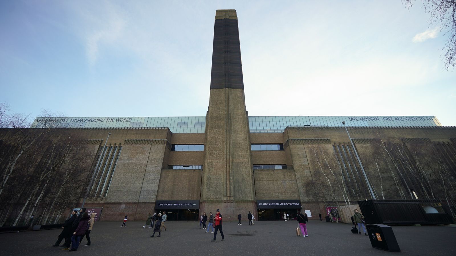 Family of boy thrown from Tate Modern says he's now 'running, jumping and swimming'