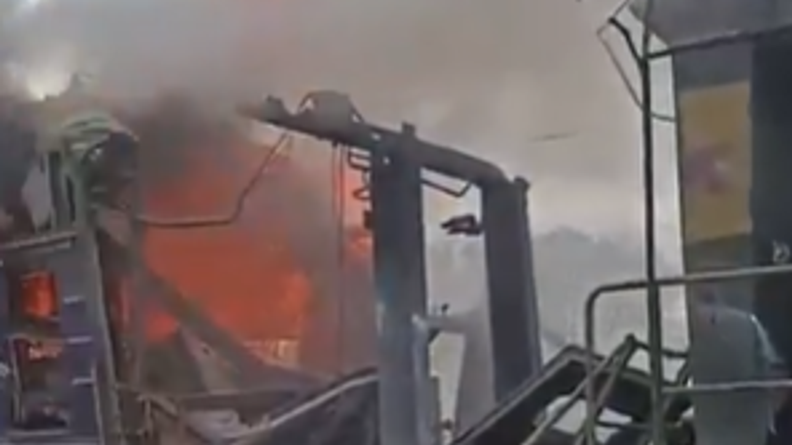 Dozens injured after ‘savage’ Russian drone strike on Ukrainian railway station, Zelenskyy says