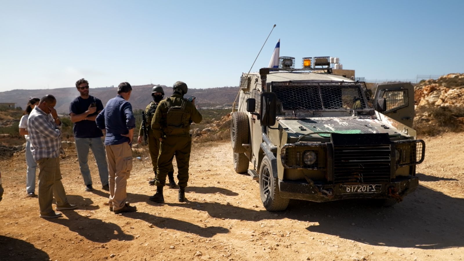 Defiance in the West Bank despite encroaching threat from ‘unwanted neighbours’ Defiance in the West Bank despite encroaching threat from ‘unwanted neighbours’