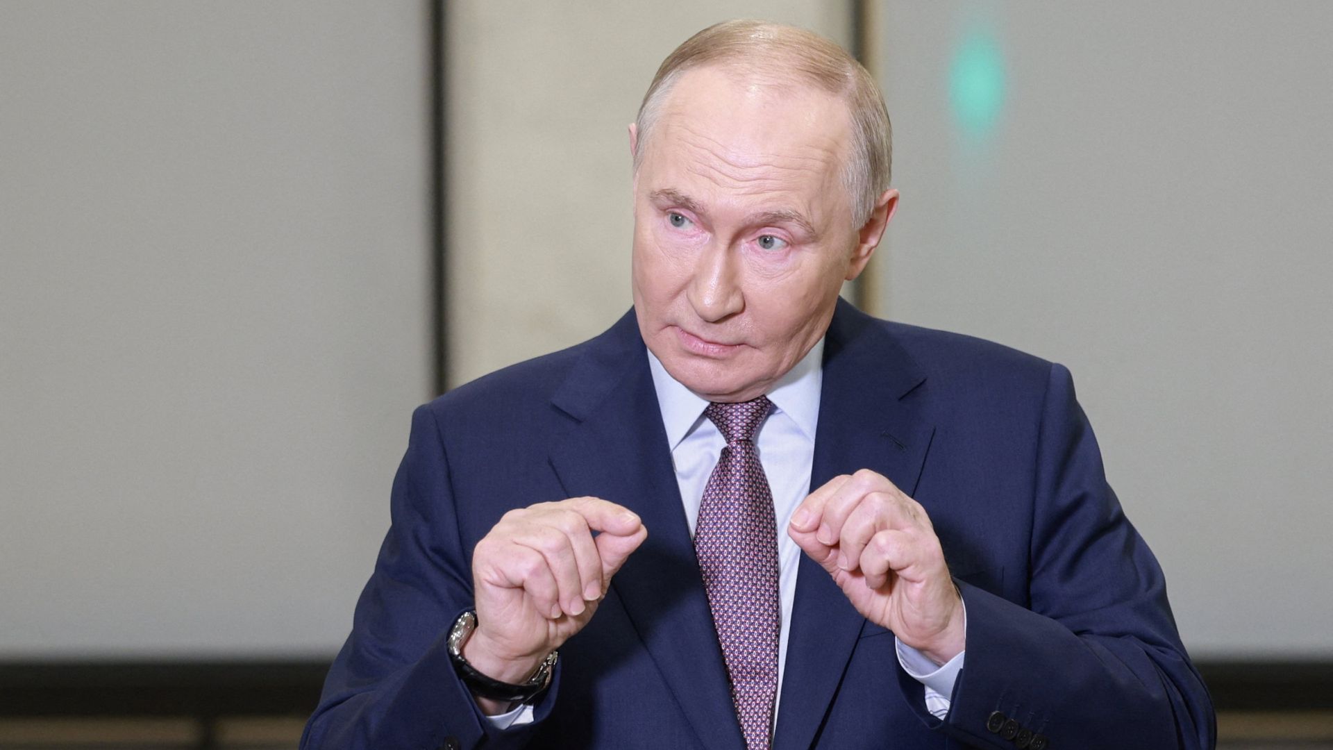 Putin criticises Trump's sanctions on oil firms - as Russian jets 'briefly enter NATO airspace'