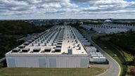 Amazon Web Services Data Center known as US East 1 in Ashburn, Virginia. Pic: Reuters