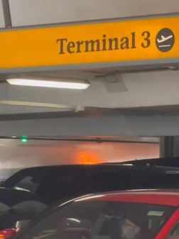 Heathrow Airport: Vehicle destroyed and road closures after Terminal 3