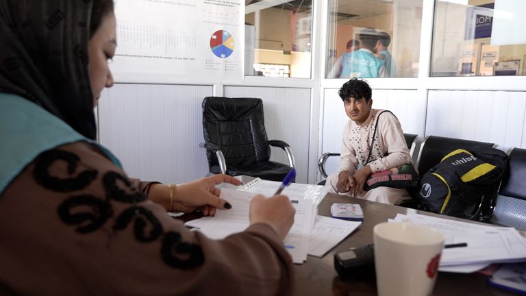 Tahir is the breadwinner for his six siblings and parents