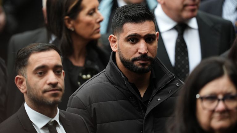 Former boxer Amir Khan. Pic: PA
