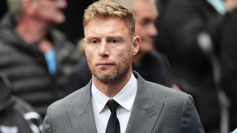 Former cricketer Andrew 'Freddie' Flintoff. Pic: PA