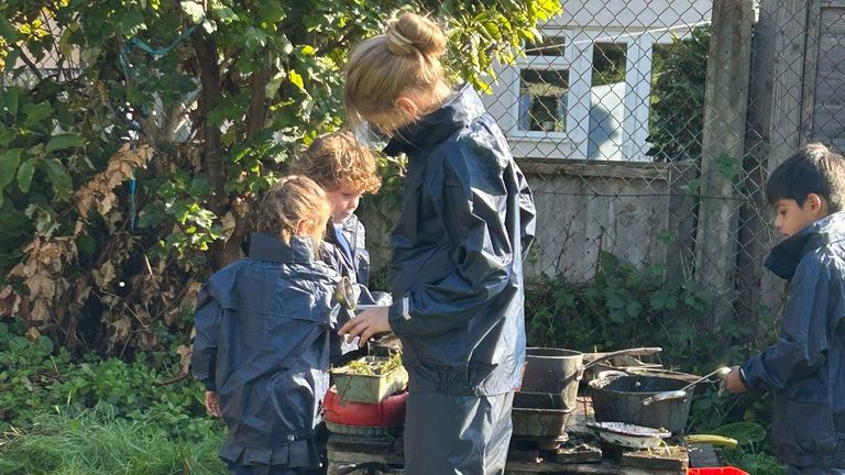 Time in nature can make a real difference for children struggling with their mental health, teachers say