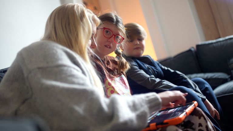 Shelley, Missy and her brother