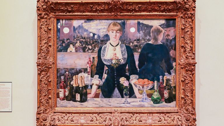Édouard Manet (1832 – 1883), A Bar at the Folies-Bergere (1882)