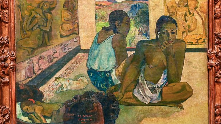 Paul Gauguin (1848 – 1903), Te Rerioa (The Dream) (1897)