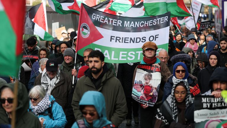 Podobne wydarzenie odbyło się w Greater Manchester. Zdjęcie: Reuters