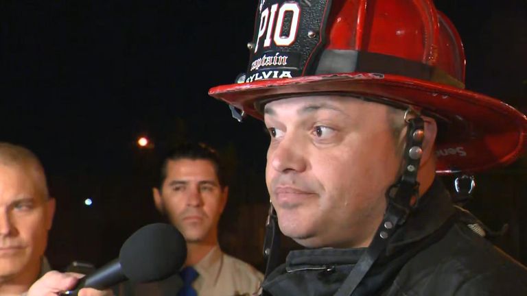 Captain Justin Sylvia from the Sacramento Fire Department said people helped free an injured person trapped under the helicopter