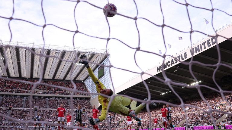 Newcastle United'ın 2021'de Suudi liderliğindeki bir konsorsiyum tarafından devralınmasıyla ilgili insan hakları endişeleri vardı. Resim: Reuters
