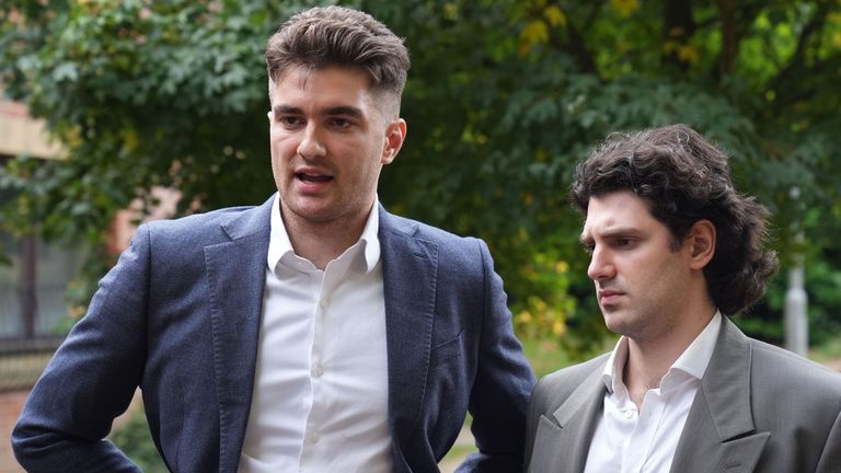 Gabriel Shemirani (po lewej) i Sebastian Shemirani. Zdjęcie: Pa