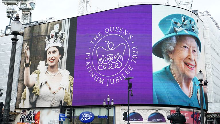 Parades, processions, concerts and street parties were held across the UK in celebration of the Platinum Jubilee. Pic: PA