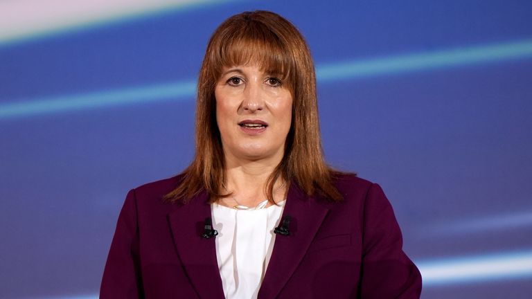 Chancellor Rachel Reeves. Pic: PA